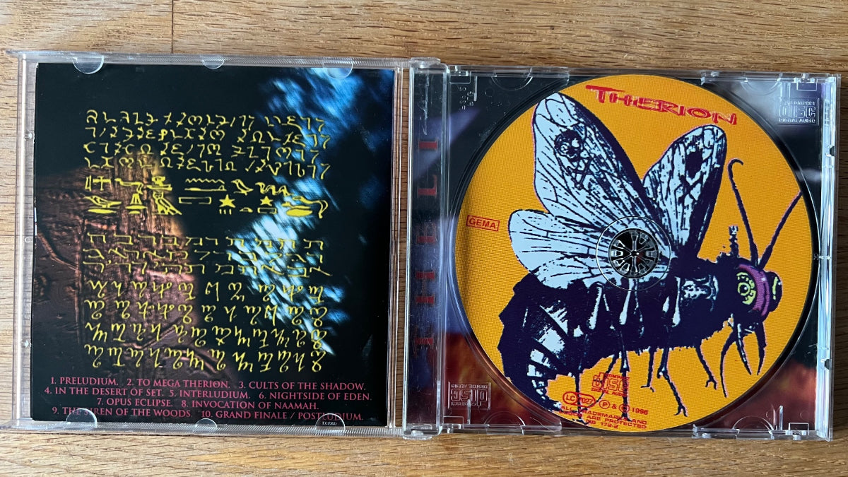 Therion - Theli / CD - 1. D-Press. 1996 - (M-/M-)