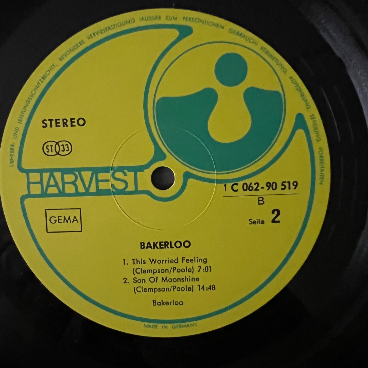 Bakerloo - Same / 1. D-Press. 1969 - (M-/M-)