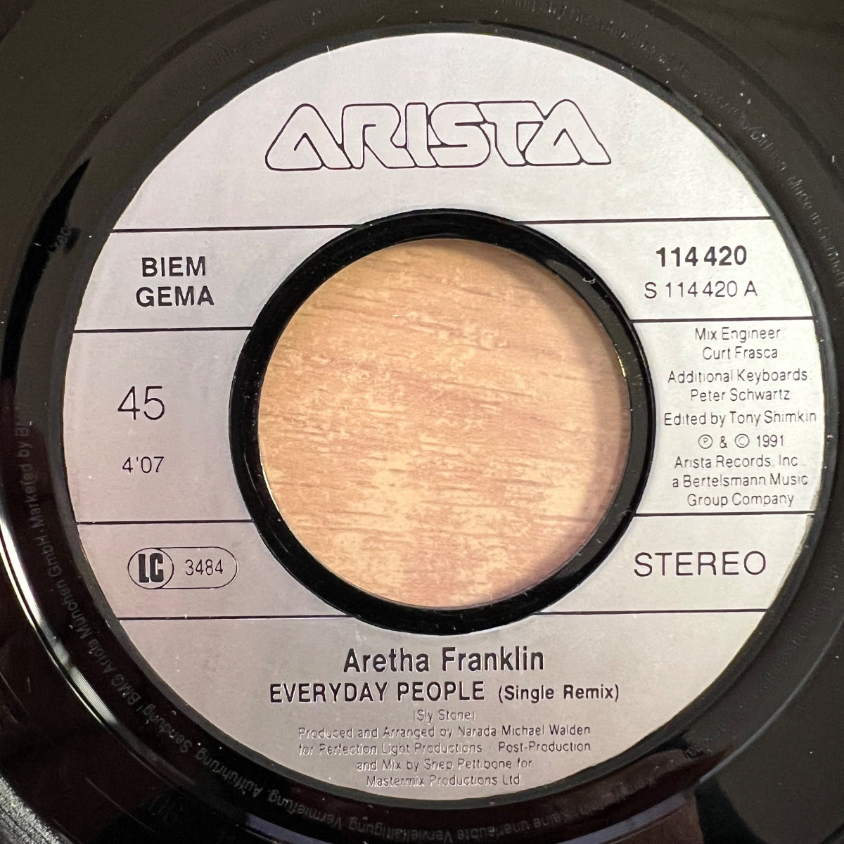 Aretha Franklin - Everyday People / 1. D-Press. 1991 - (VG++/VG++)