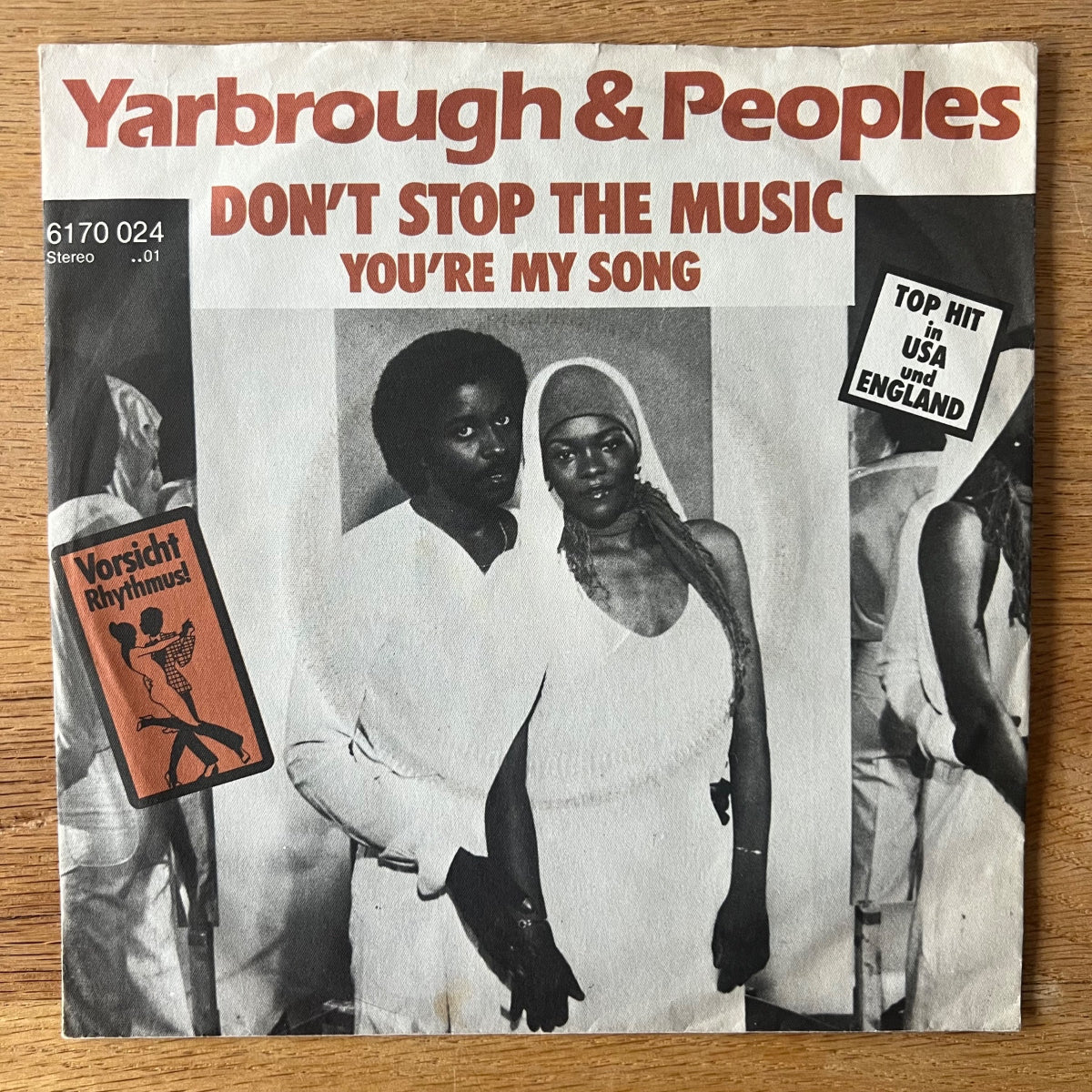 Yarbrough & Peoples - Don't Stop The Music / 1. D-Press. 1980 - (VG++/VG++)