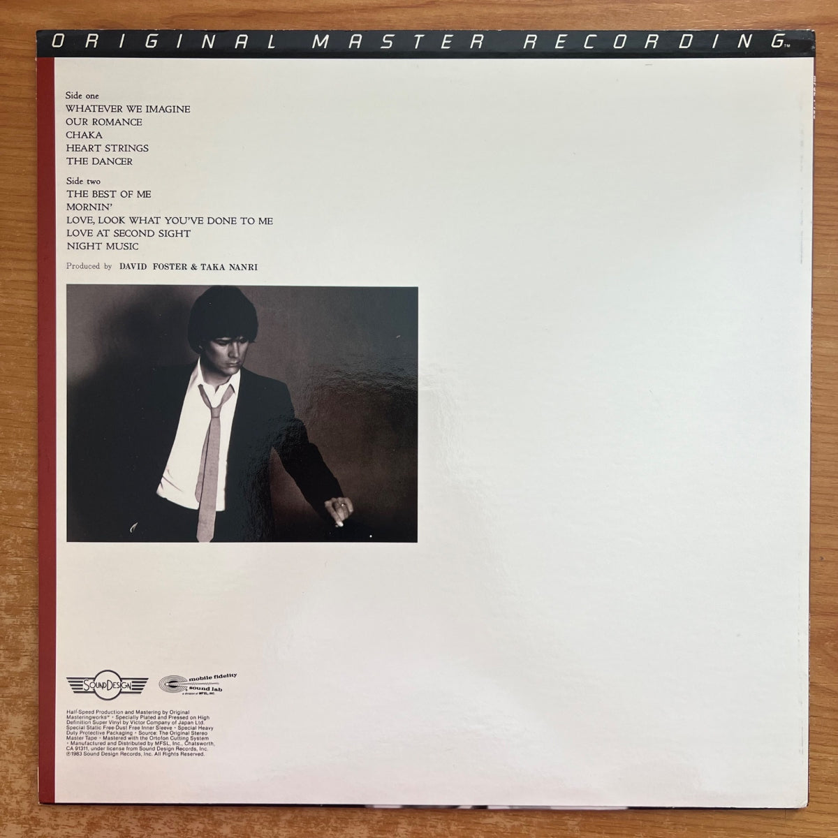 David Foster - The Best Of Me / Audiophile MFSL 1984 - (M-/VG++)