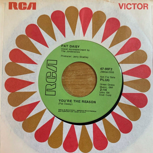 Pat Daisy - You're The Reason / US-Promo 1971 - (M-/VG+)