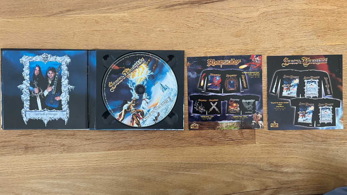 Luca Turilli - King Of The Nordic Twilight / CD - 1. D-Press. 1999