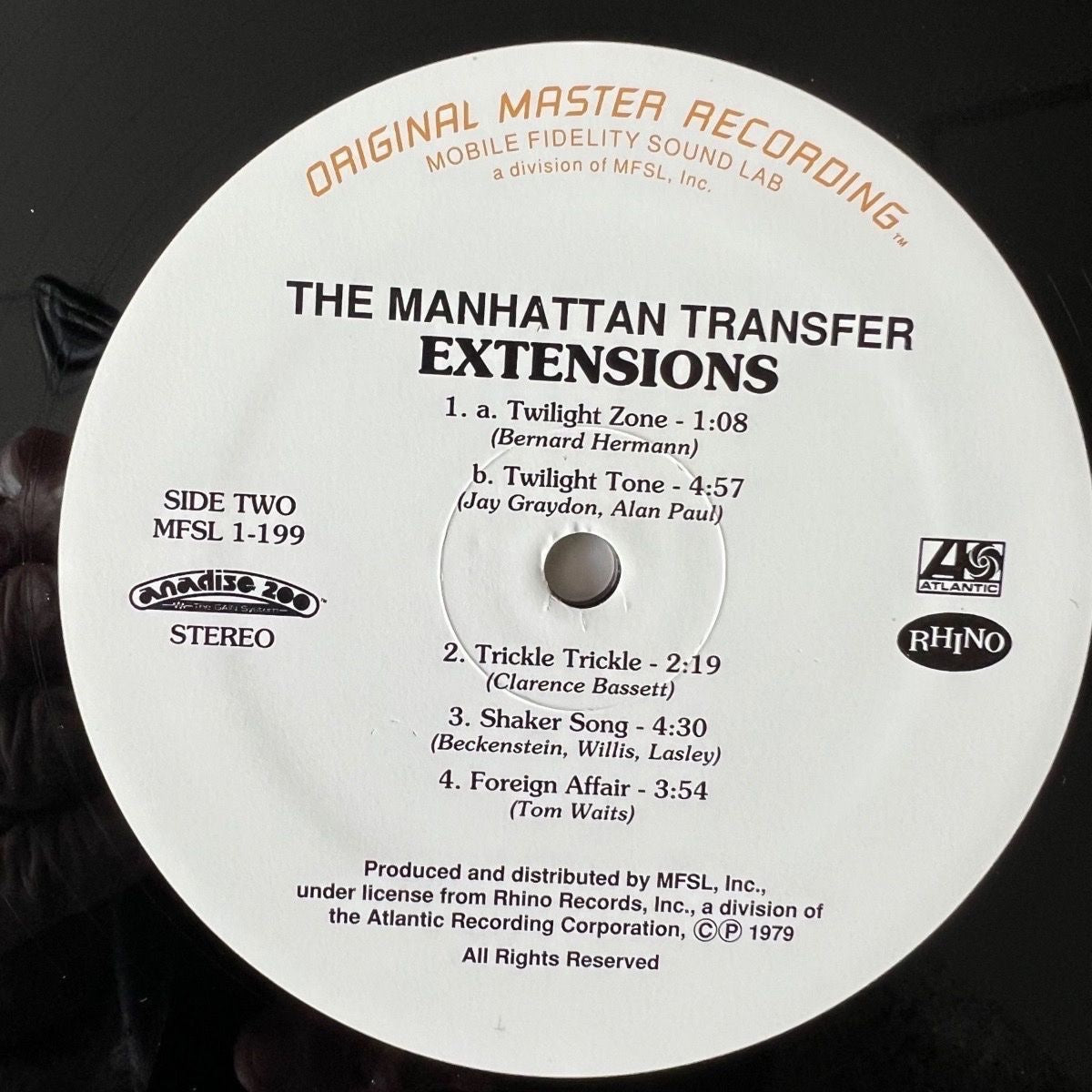 Manhattan Transfer - Extensions / Audiophile MFSL 1994 - (Mint)