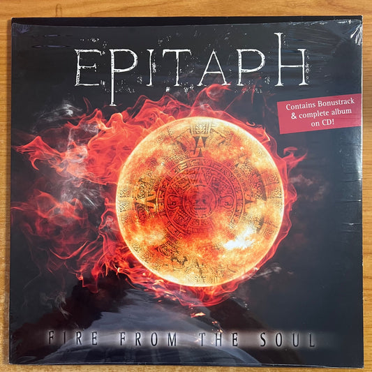Epitaph - Fire From The Soul / 1.D-Press. 2016 incl. CD - (Mint & Sealed)