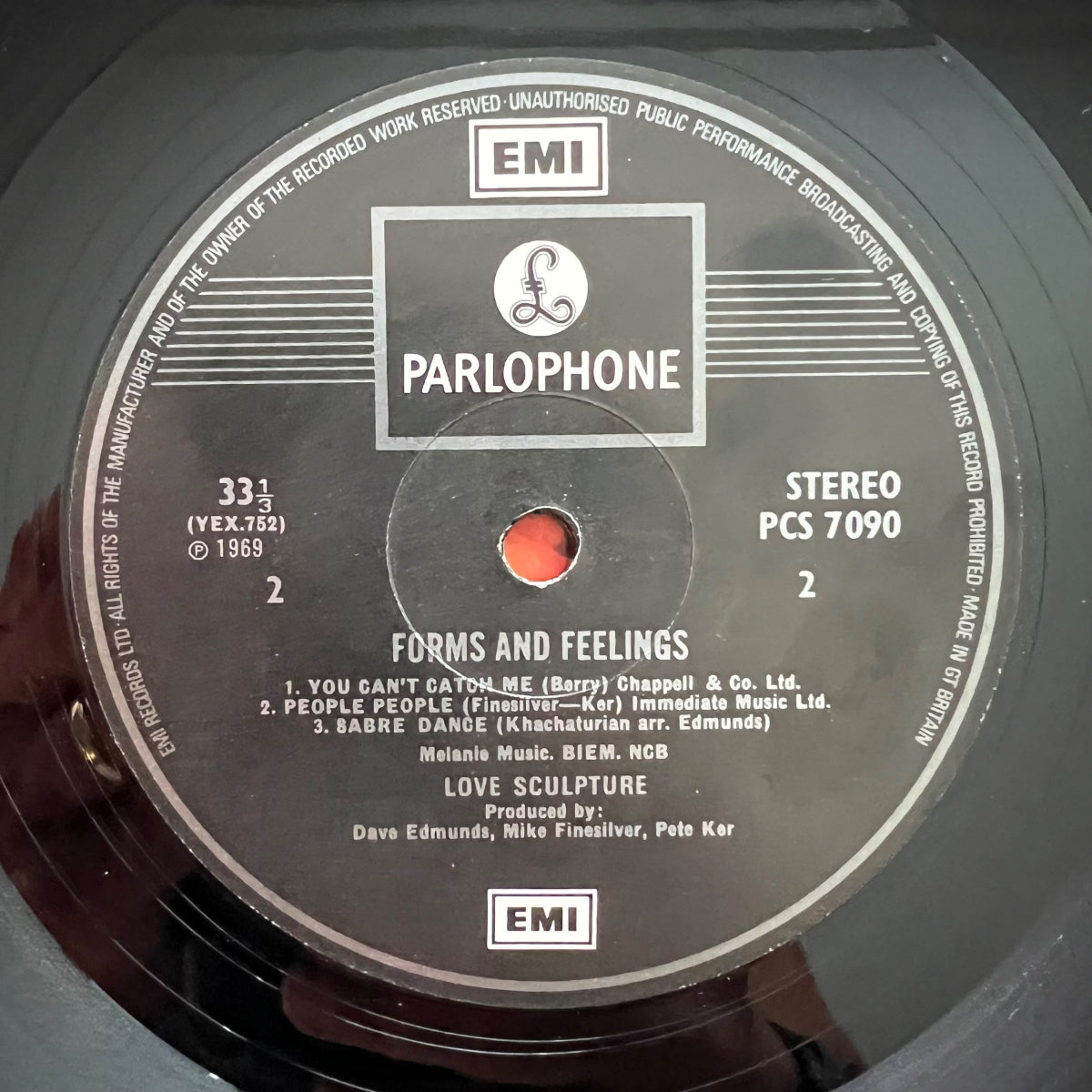 Love Sculpture - Forms And Feelings / UK-Press. 1974 - (M-/VG+)