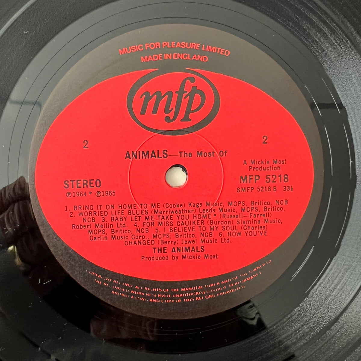 Animals - The Most Of / UK-Press. 1979 - (M-/VG++)