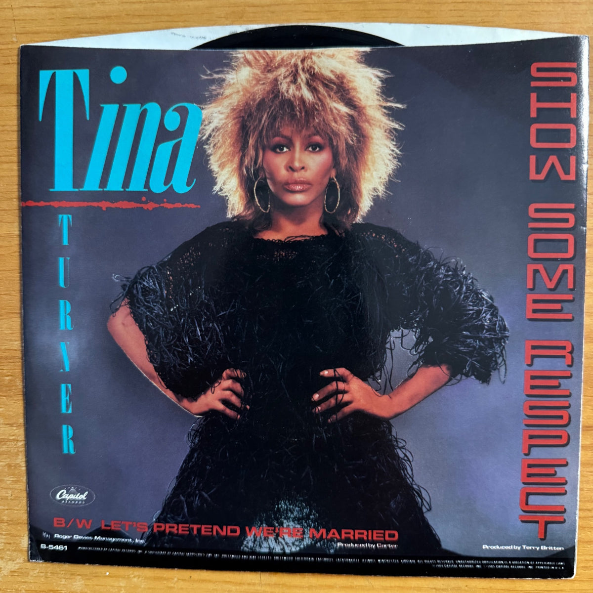 Tina Turner - Show Some Respect / 1. US-Press. 1985 - (M-/M-)