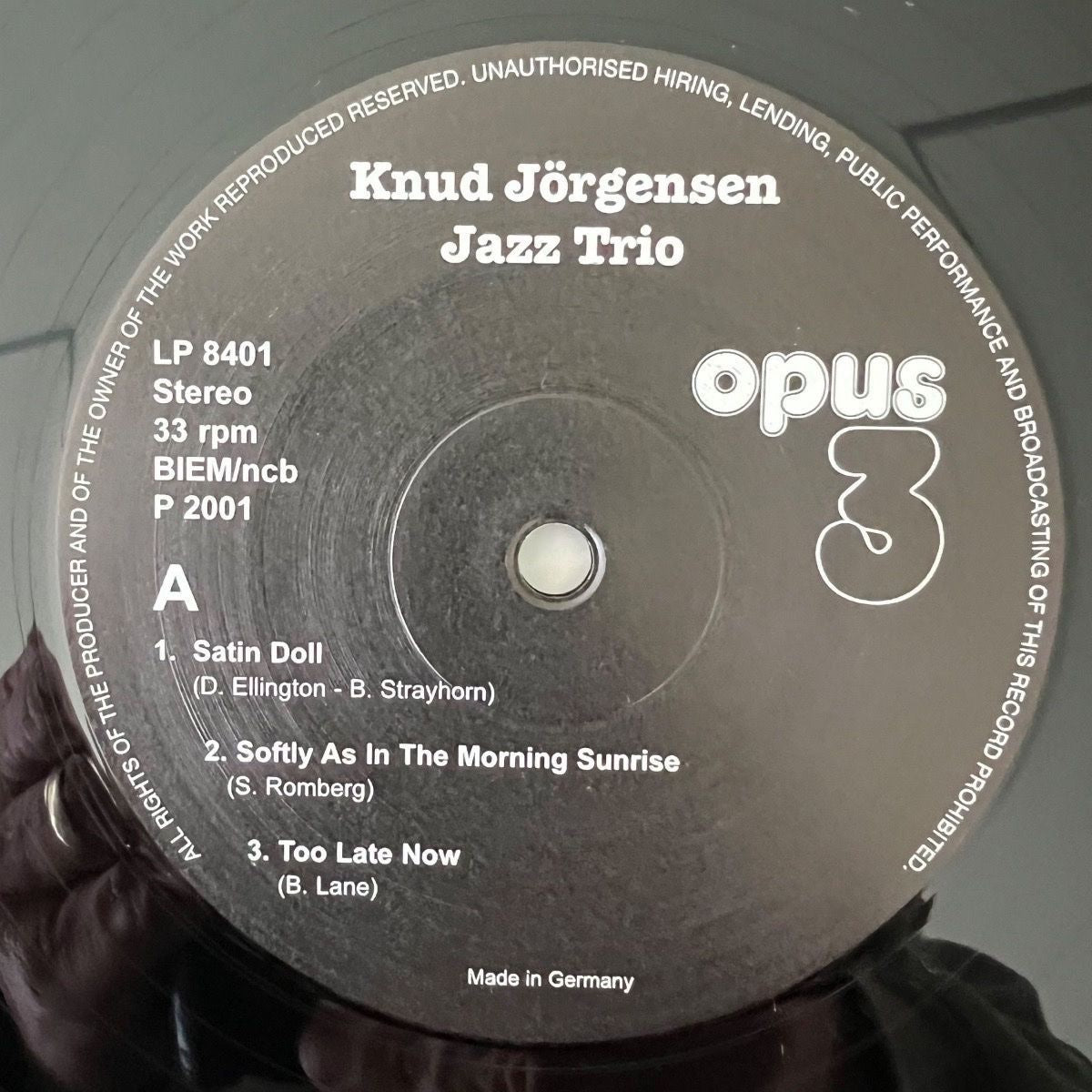 Knud Jörgensen Jazz Trio - Same / D-Press. 2001 - TOP