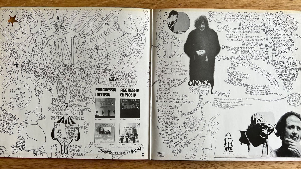 Daevid Allen's Gong - Magick Brother / 1. D-Press 1970 - (M-/M-)