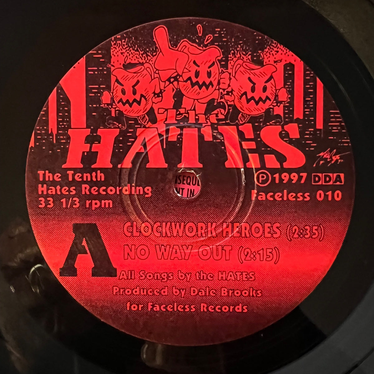Hates - X The Tenth Hates Rec. 1997 / 1. US-Press. 1997 - (M-/M-)