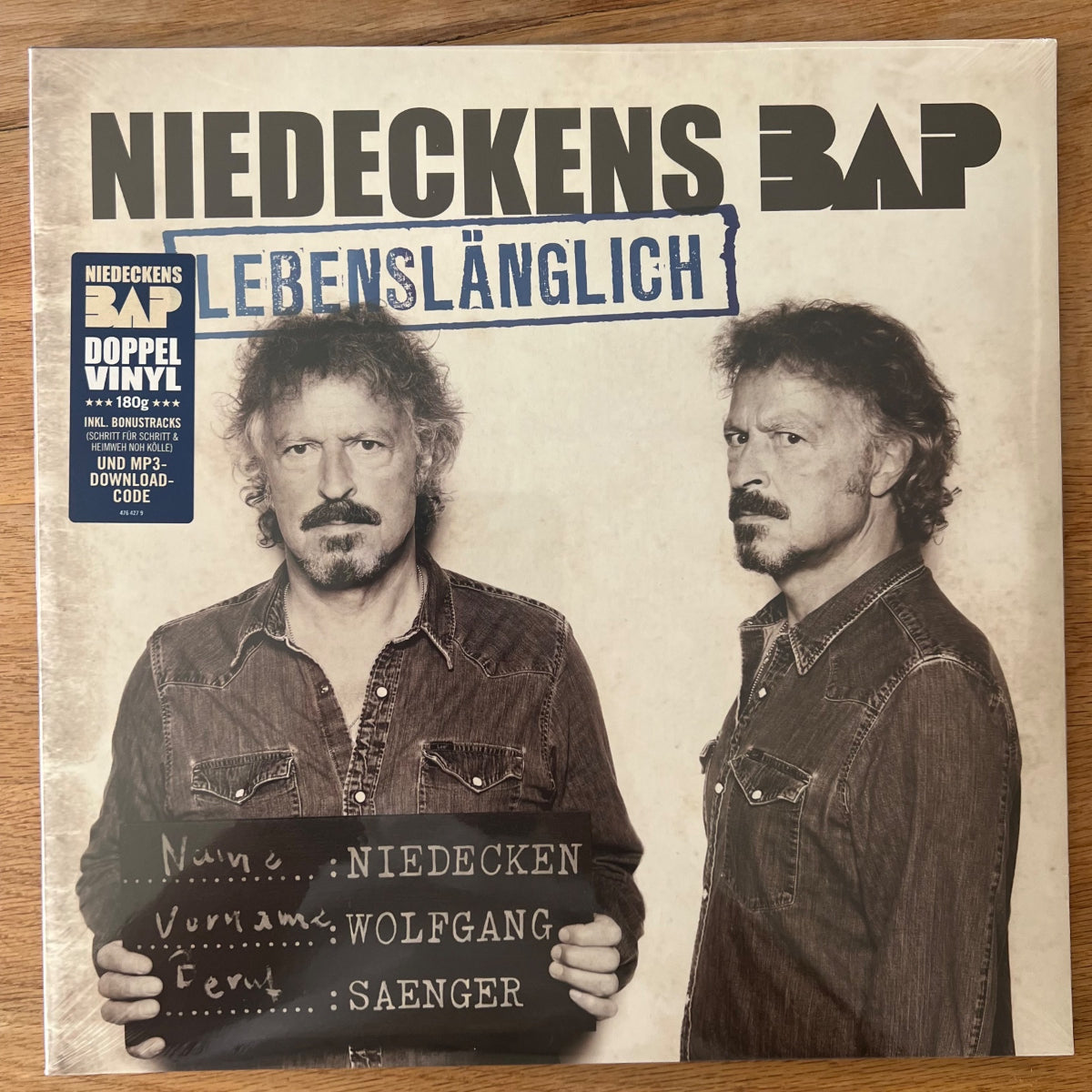 Niedeckens Bap - Lebenslänglich / 2 LP - 1. EU-Press. 2016 - (Mint & Sealed)