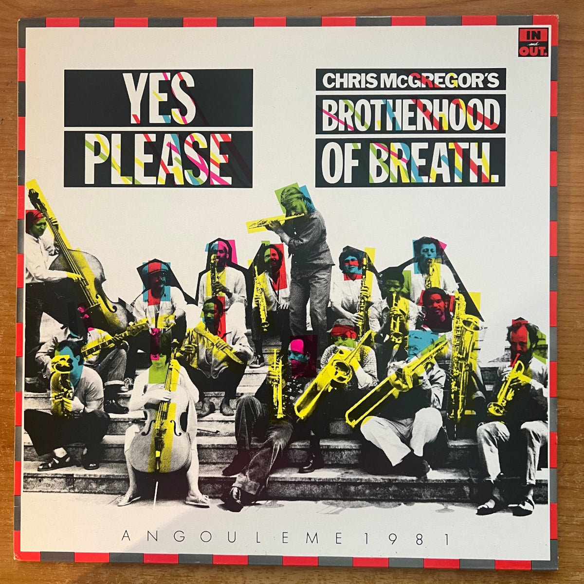 Chris McGregor's Brotherhood Of Breath - Yes Please / 1. France-Press. 1981 - (M-/VG++)
