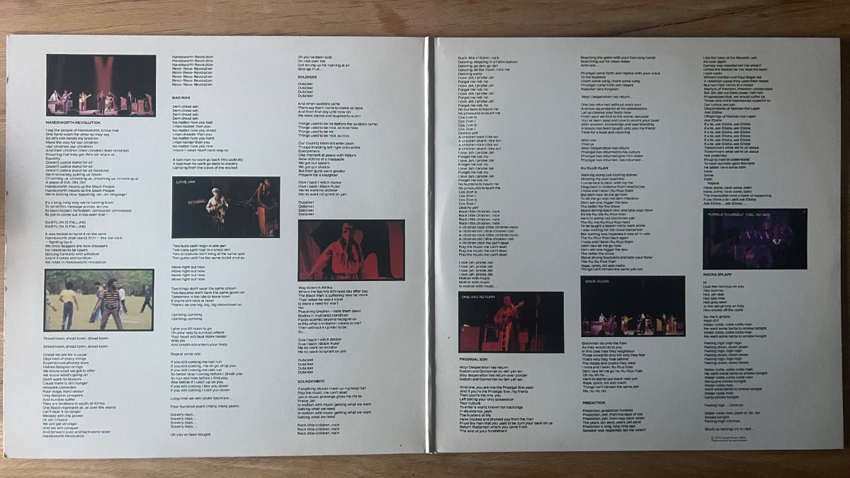 Steel Pulse - Handsworth Revolution / 1. US-Press. 1978 - (VG++/VG++)