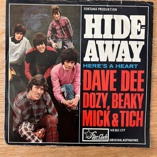 Dave Dee, Dozy, Beaky, Mick & Tich - Hideaway / 1. D-Press. 1966 - (VG++/VG+)