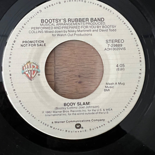 Bootsy's Rubber Band - Body Slam! / US-Promo 1982 - (M-/Neutral)