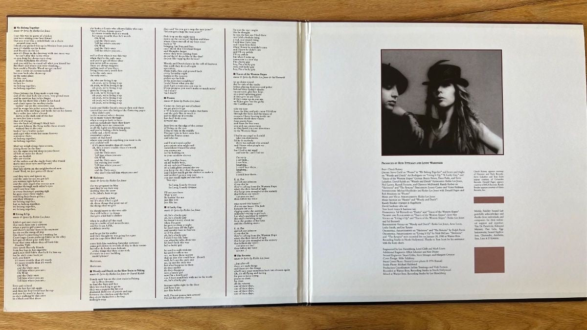 Rickie Lee Jones - Pirates / Audiophile MFSL 2009 - (Mint)