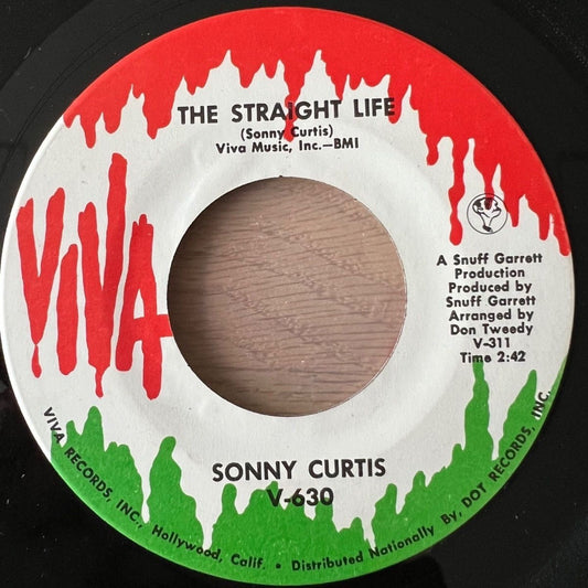 Sonny Curtis - The Straight Life / 1. US-Press. 1968 - (VG++/Neutral)