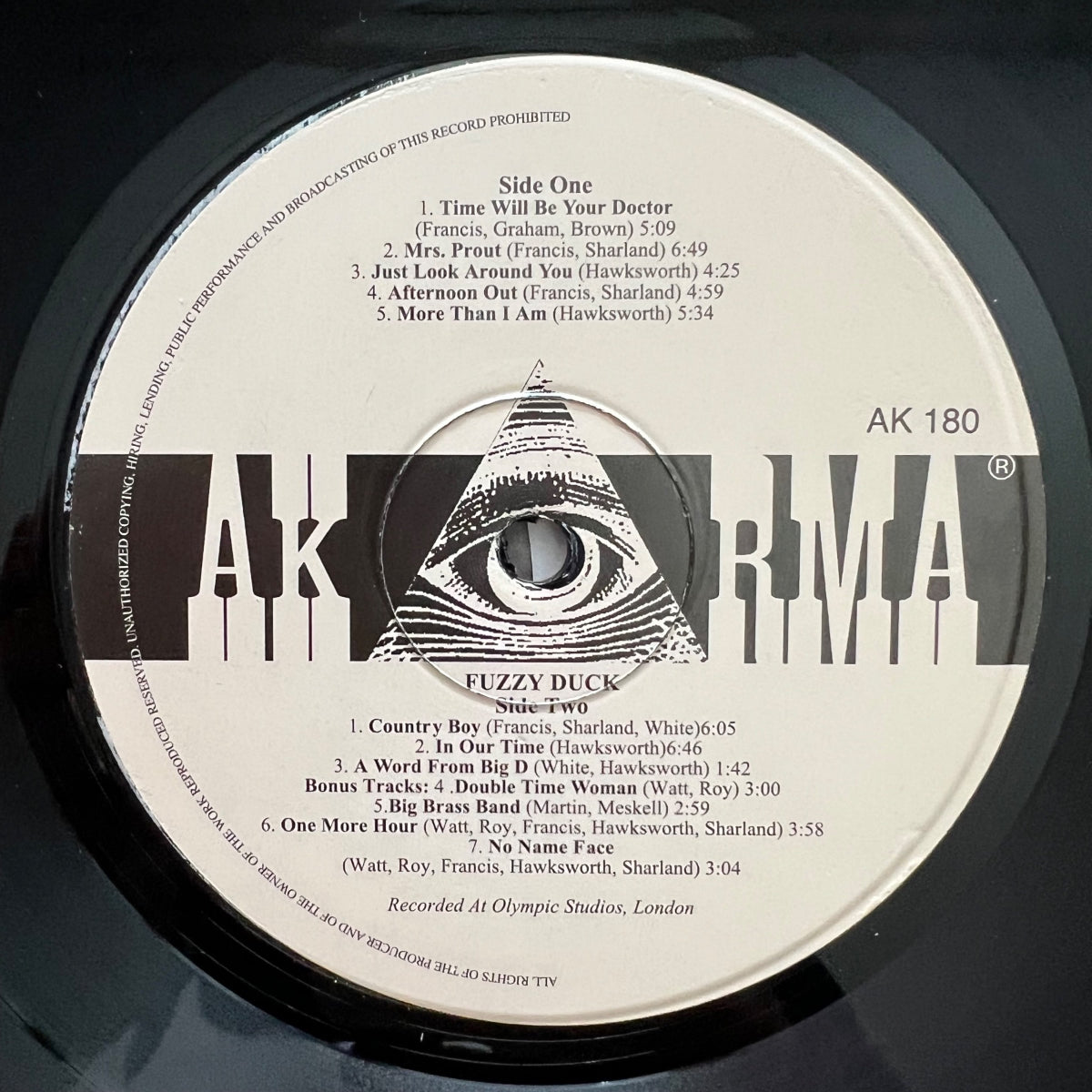 Fuzzy Duck - Same // Italy Press. 2001 - RE von 1971 - (Mint)