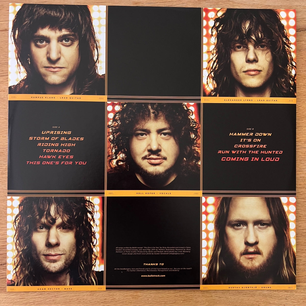 Bullet - Storm Of Blades / 1. EU-Press. 2014 - (Mint/VG+)