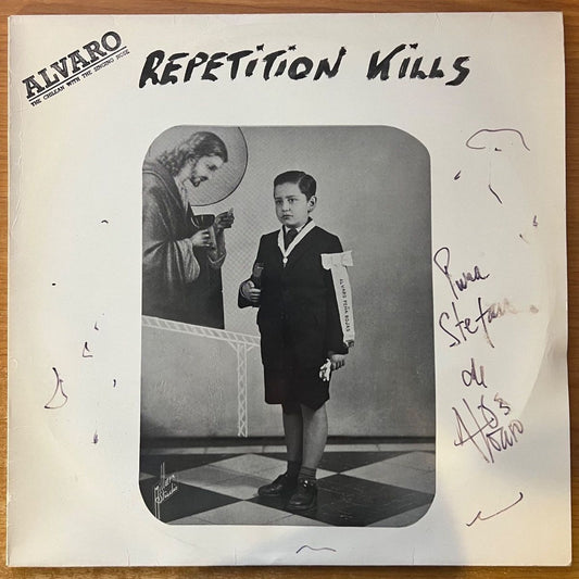 Alvaro - Repetition Kills / 1. UK-Press. 1982 signed - (M-/VG++)