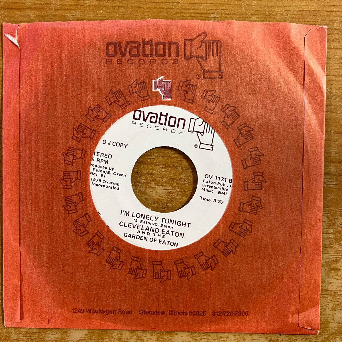 Cleveland Eaton & The Garden Of Eaton - Get Off / US-Promo 1979 - (M-/VG+)