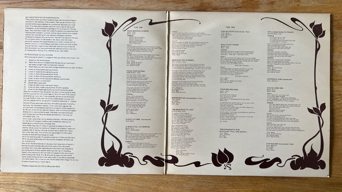 Second Edition - Not Really Bluegrass / 1. UK-Press. 1977 - (M-/VG++)