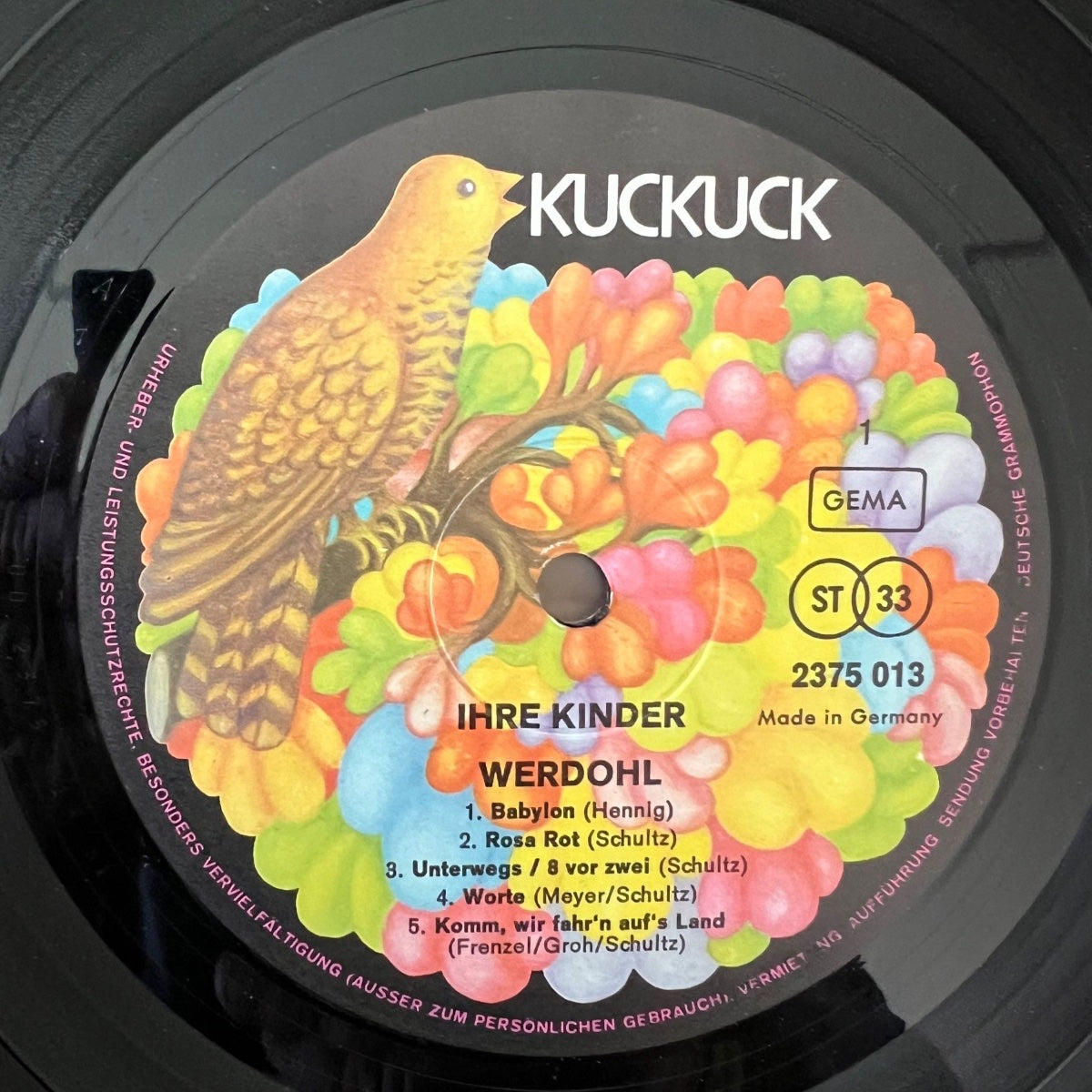 Ihre Kinder - Werdohl / 1. D-Press. 1971 - (VG++/VG++)