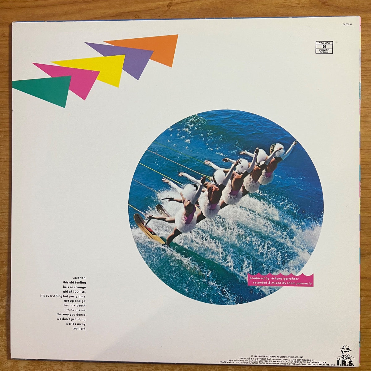 Go-Go's - Vacation / 1. Canada-Press. 1982 - (M-/M-)