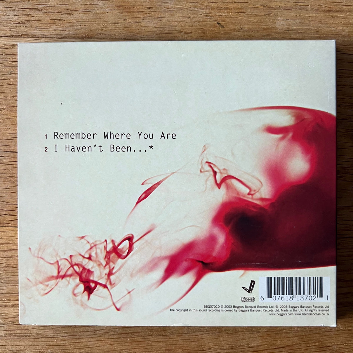 Oceansize - Remember Where You Are / CD-Maxi - 1. UK-Press. 2003 - Digipak - (M-/M-)