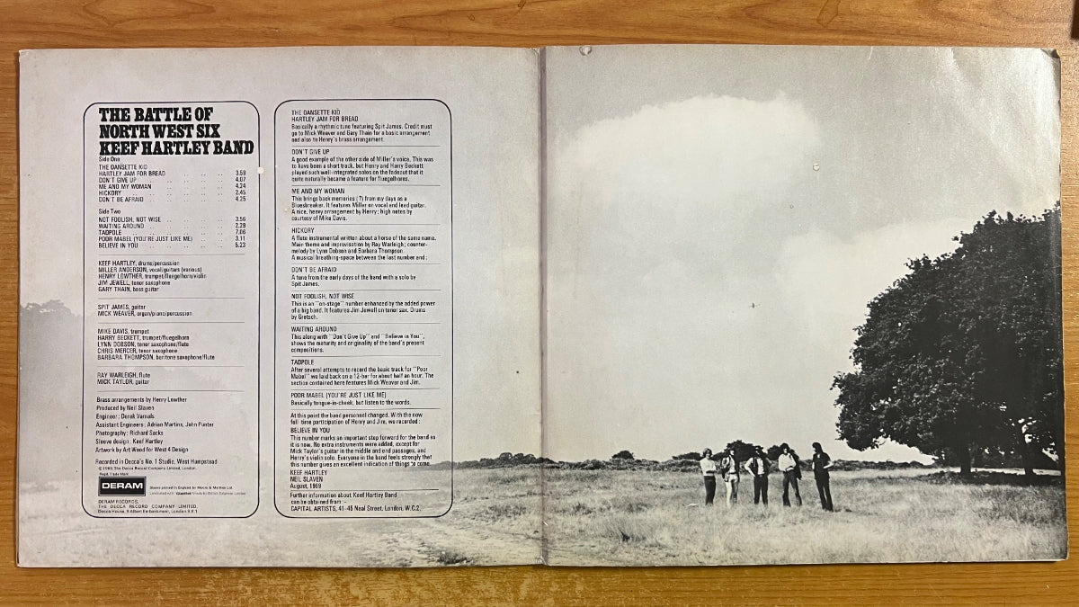 Keef Hartley Band - The Battle Of North West Six / 1. UK-Press. 1969 - (VG+/VG+)