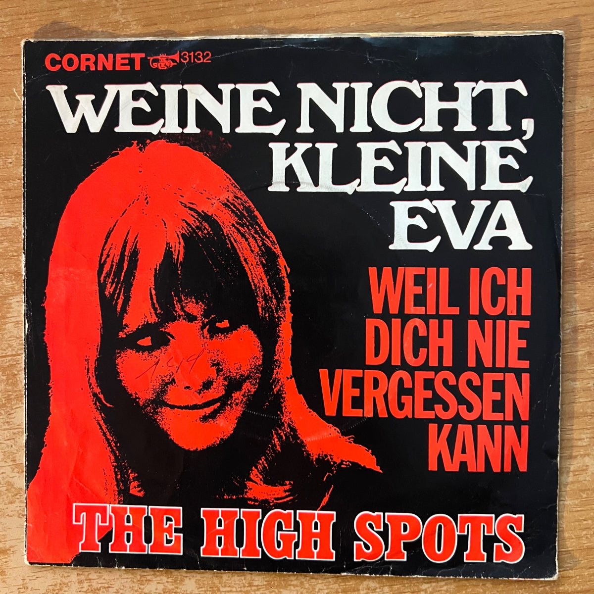 High Spots - Weine Nicht Kleine Eva / 1. D-Press.1970 - (VG/VG)