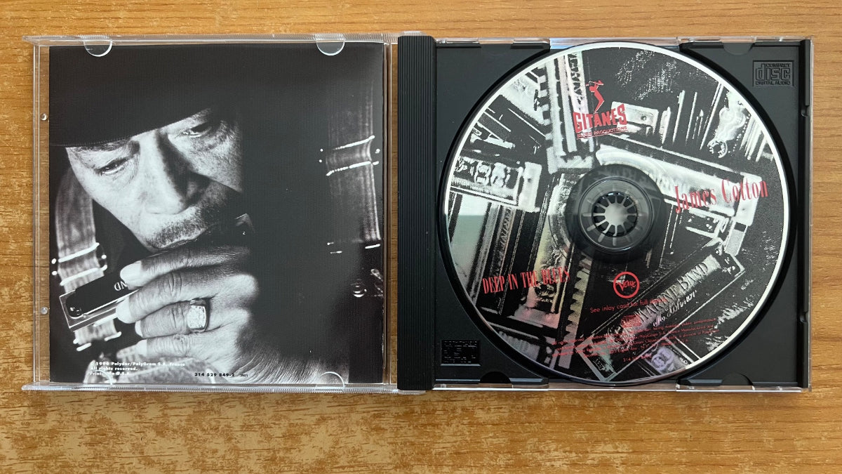 James Cotton - Deep In The Blues / CD - 1. US-Press. 1996