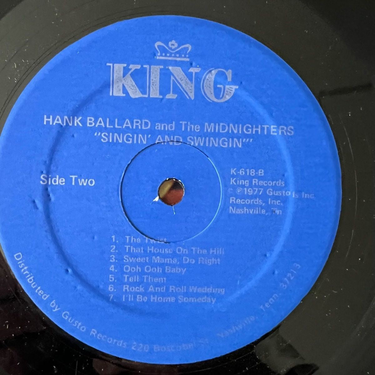 Hank Ballard &amp; The Midnighters - Singin' And Swingin' / US Press. 1977 - (VG++/VG+)