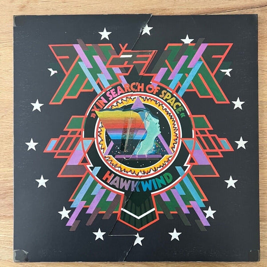Hawkwind - X In Search Of Space / 1. UK-Press. 1971 - (M-/VG+)