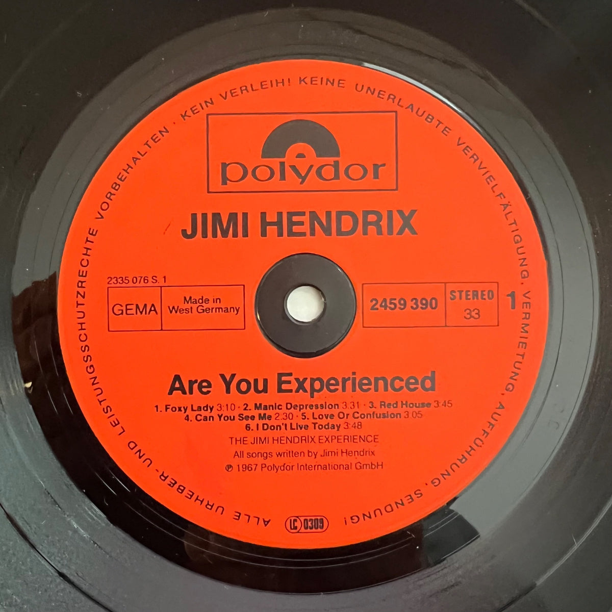 Jimi Hendrix - Are You Experienced? / D-Press. RE - (M-/M-)