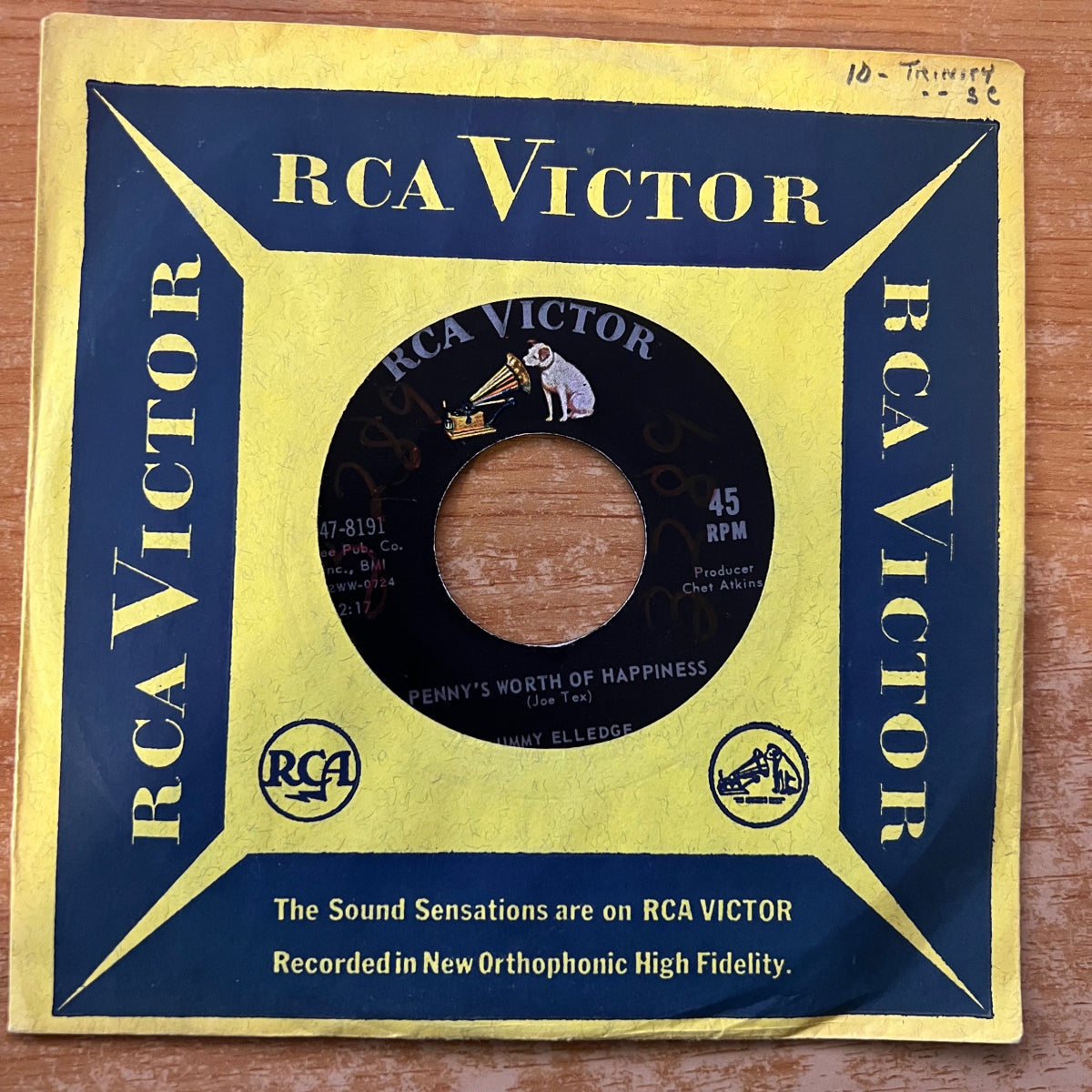 Jimmy Elledge - Please Love Me Forever / 1. US-Press. 1963 - (VG+/VG+)