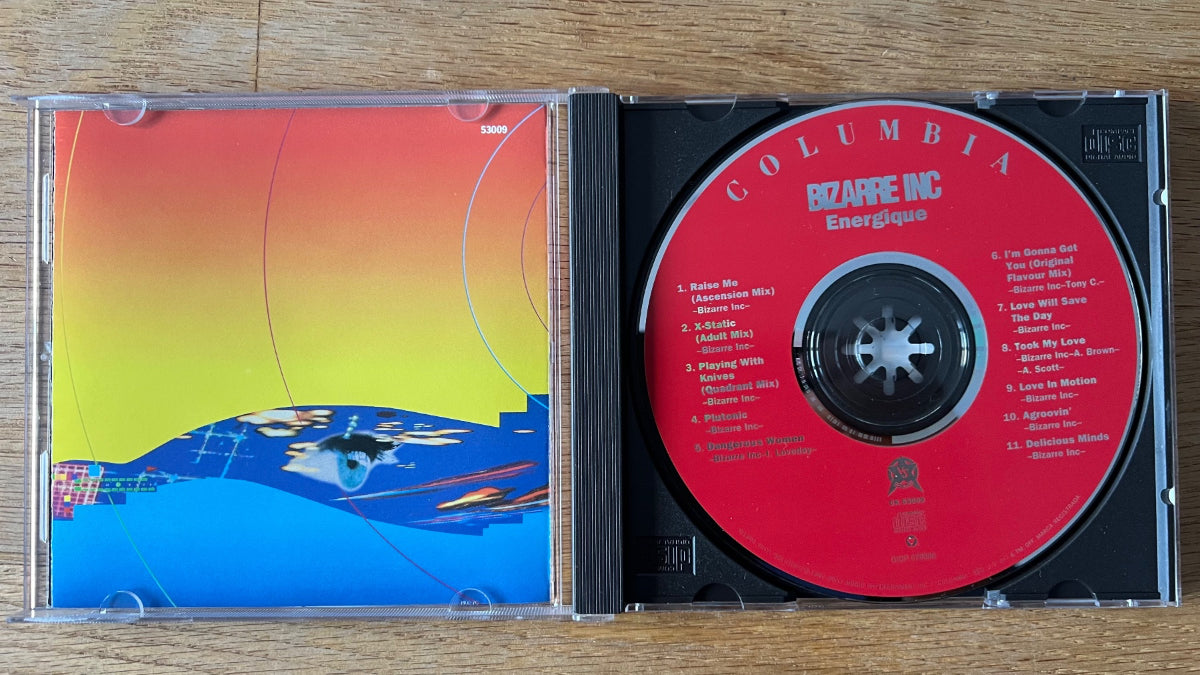 Bizarre Inc - Energique / CD - 1. US-Press. 1992 - (M-/M-)