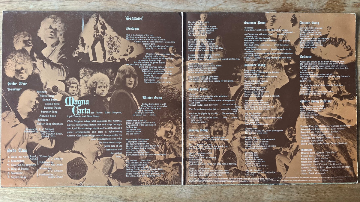Magna Carta - Seasons / 1. UK-Press. 1970 - (VG++/VG++)