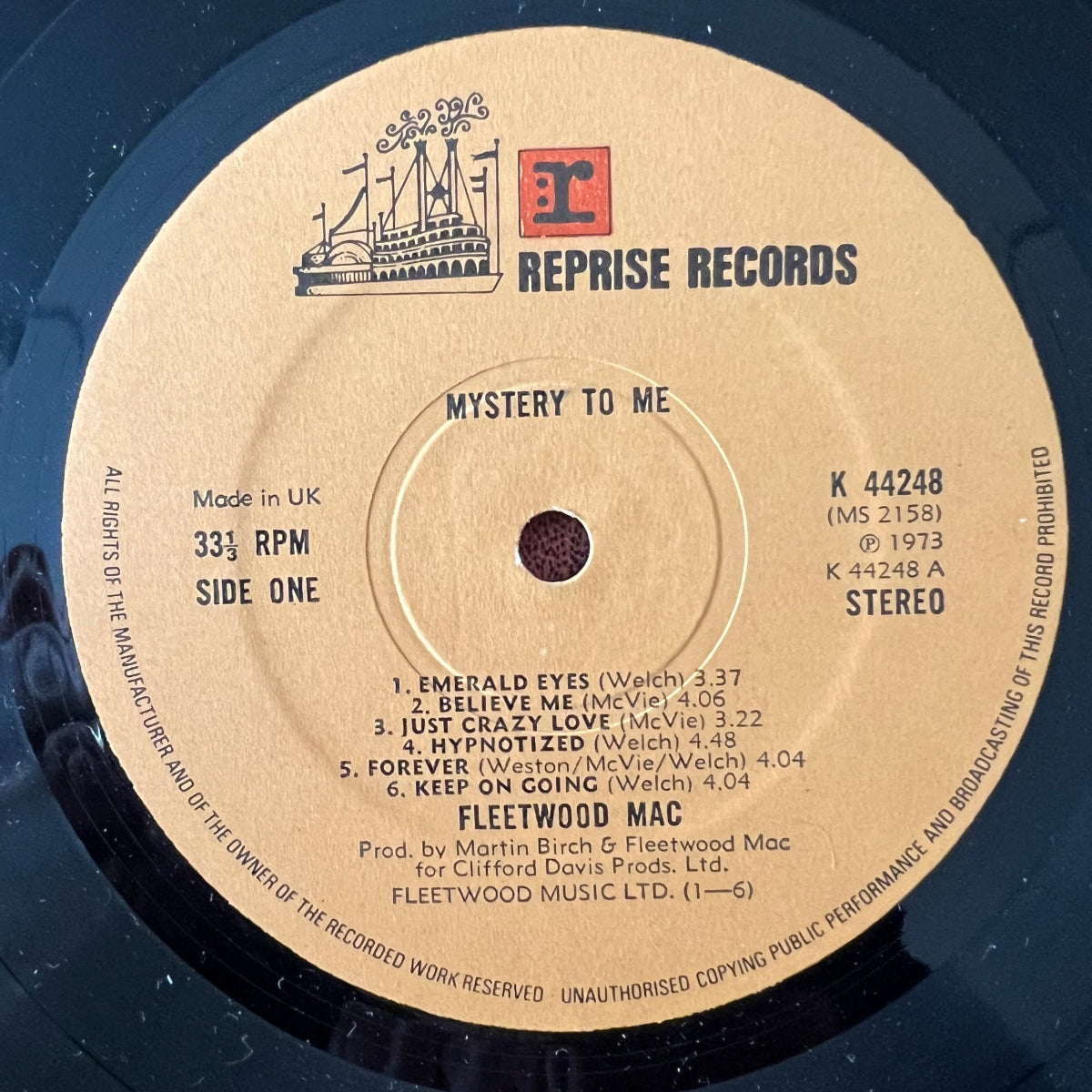 Fleetwood Mac - Mystery To Me / 1. UK-Press. 1973 - (M-/M-)