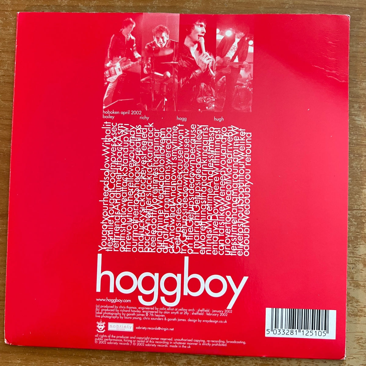 Hoggboy - Upside Down / 1. UK-Press. 2002 - (M-/M-)