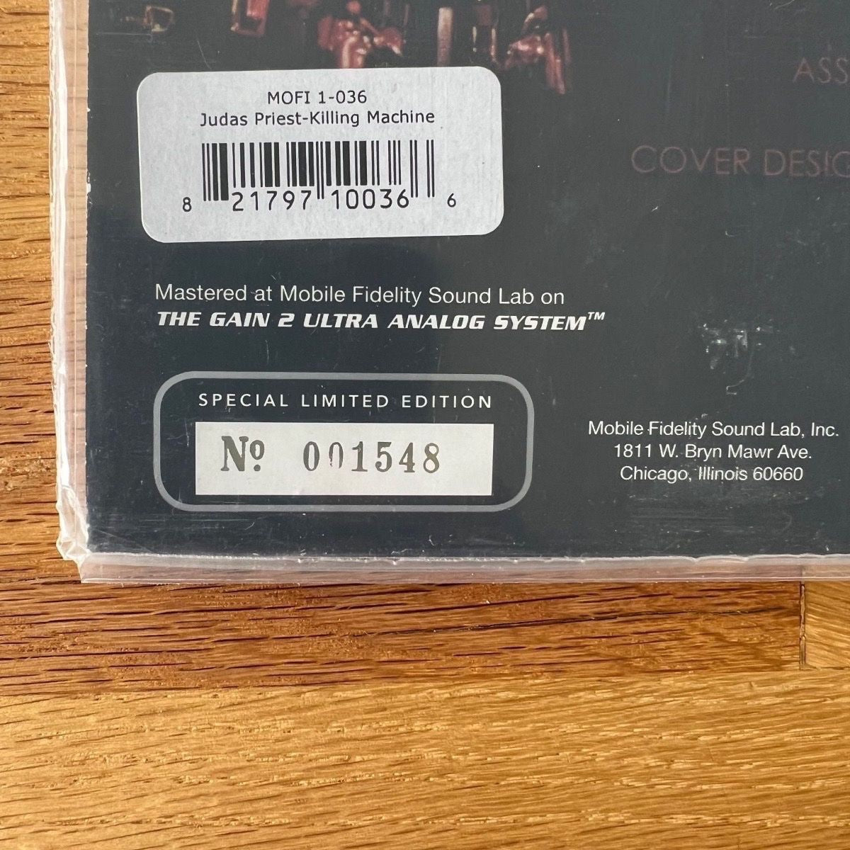 Judas Priest - Killing Machine / Audiophile MFSL - (Mint & Sealed)