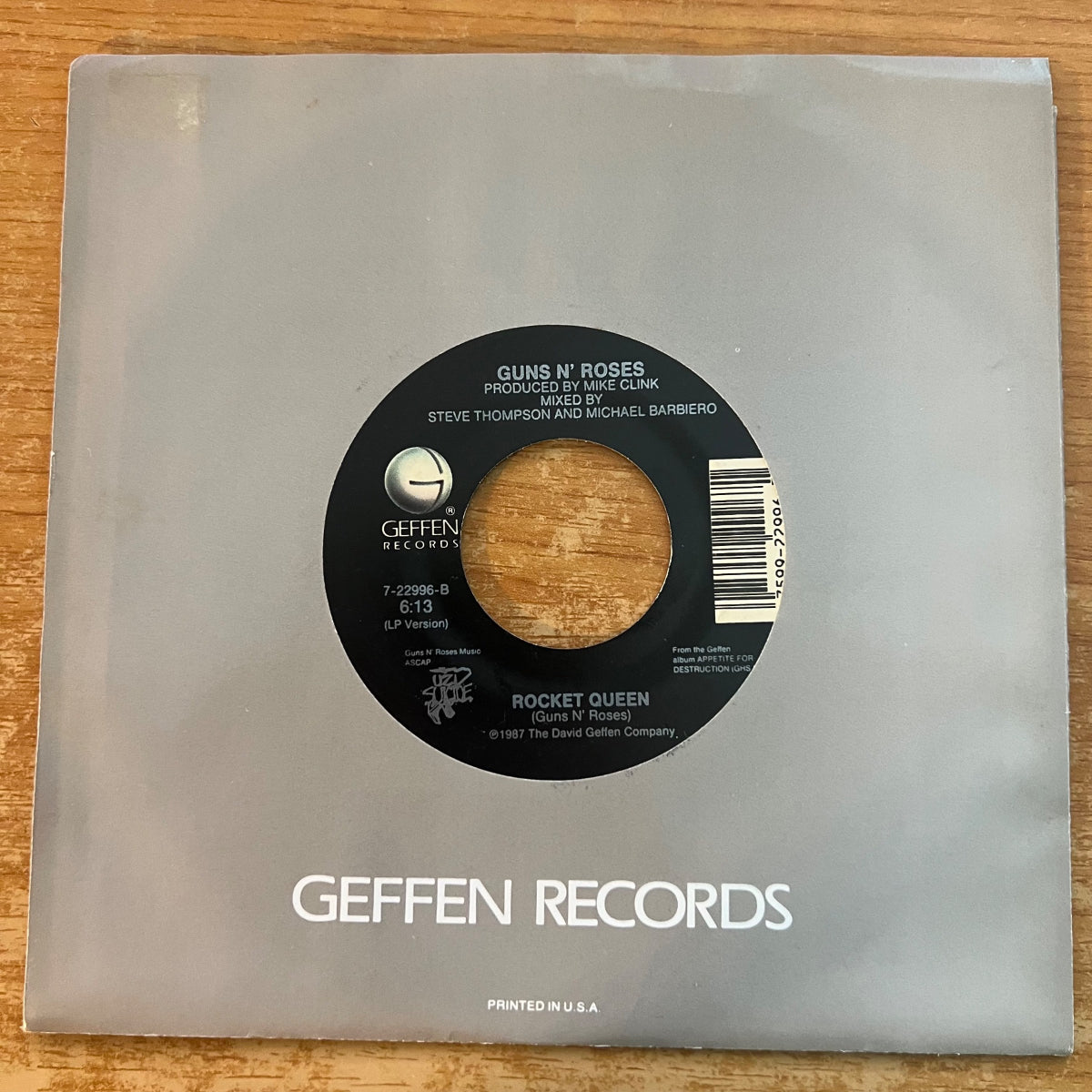 Guns N' Roses - Patience / 1. US-Press. 1988 - (M-/M-)