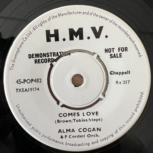 Alma Cogan - Stairway Of Love / UK-Promo 1958 - (VG++ / Neutral)