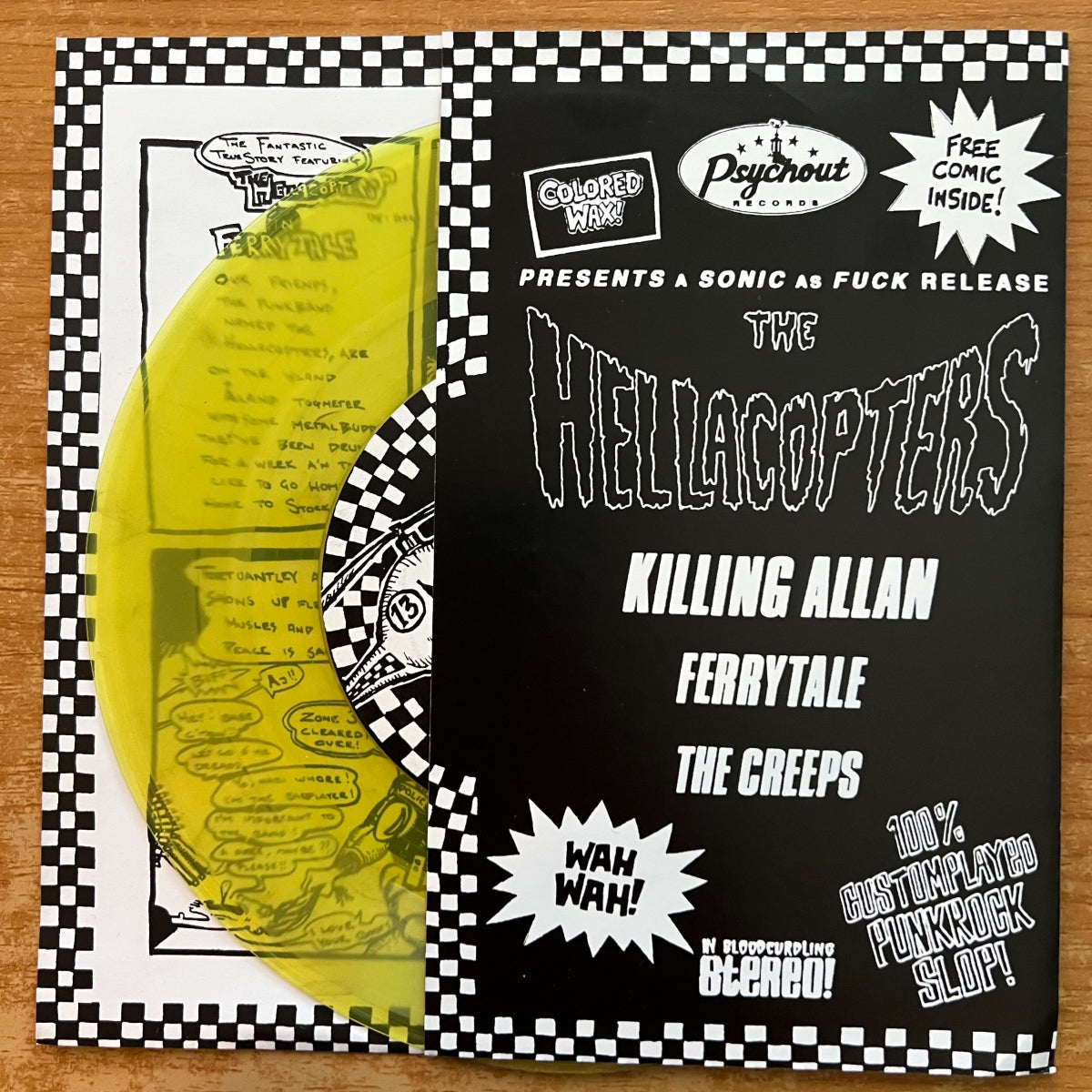 Hellacopters - Killing Allan / 1. Sweden-Press. 2002 - (M-/M-)