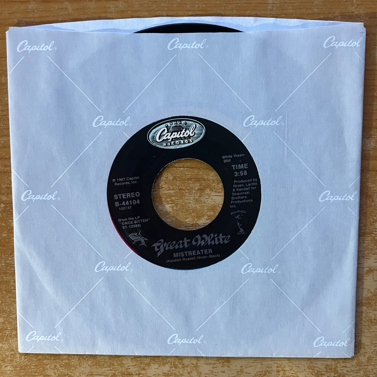 Great White - Save Your Love / 1. US-Press. 1987 - (M-/M-)