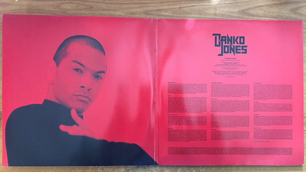 Danko Jones - We Sweat Blood / 2 LP - 1. D-Press. 2003 - (Mint / M-)