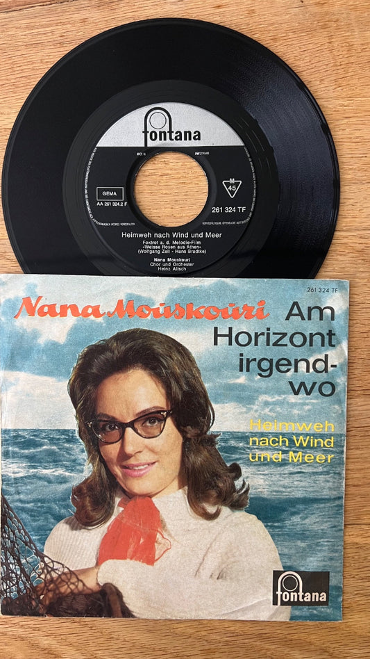 Nana Mouskouri - Am Horizont Irgendwo / 1. D-Press. 1962 - (VG++/VG++)