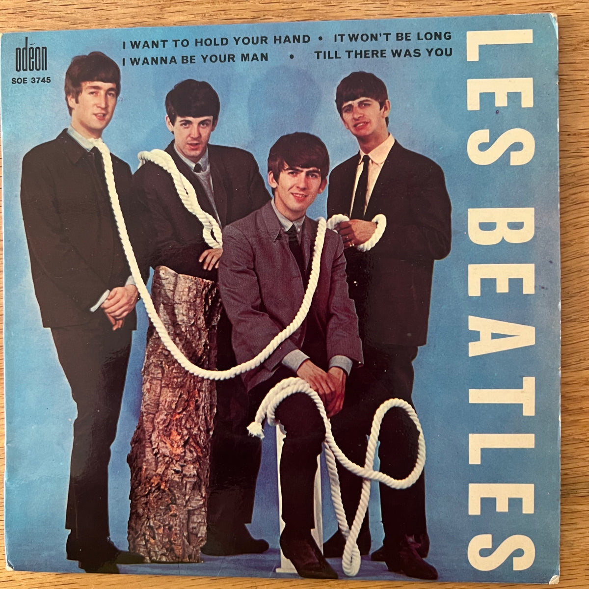 Beatles - I Want To Hołd Your Hand / 7" EP - 1. France-Press. 1964 - Mono - (VG++/M-)