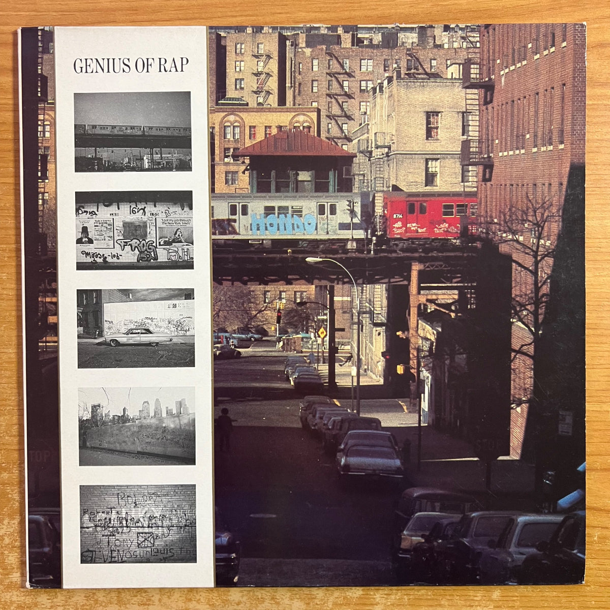 Various Artists - Genius Of Rap / 1. UK-Press. 1982 - (M-/M-)